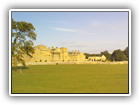The front of Holkham Hall